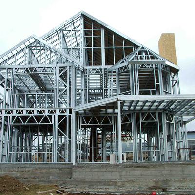 خانه ساختمانی ساخت 700 متر در ساعت ماشین ساخت قاب سبک فولادی