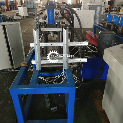 Power Palisade Fence Post 0.3mm سفارشی Roll Forming Machine Roller Gcr15