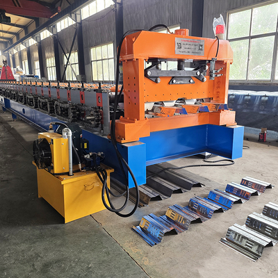 دستگاه فرم‌دهی رول عرشه کف 1250 میلی‌متر کنترل PLC 22 کیلووات