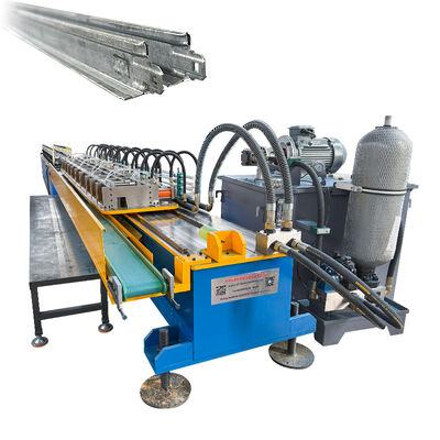 دستگاه پانچینگ هیدرولیک پرسرعت T38X24 شبکه اصلی T رول شکل دهی سرد