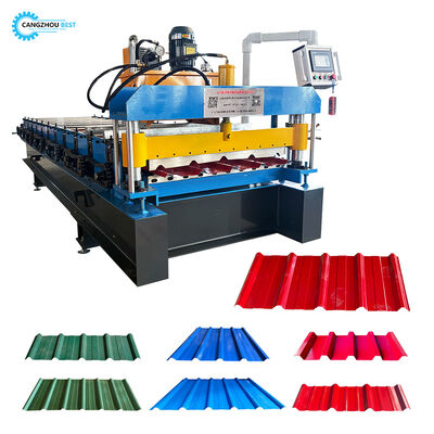Zambia Popular IT4 840 Steel Profile Roofing Sheet Roll Forming Machine 