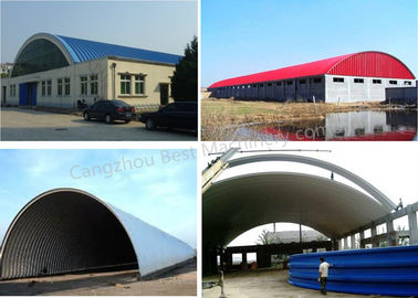 ورق بام ورق بام ساخته شده با طول مواد تشکیل دهنده دستگاه رومیزی CE / BV / SGS