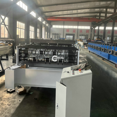 YX1000 0.3-1.2mm کف عرشه استیل پروفایل رول شکل گیری ماشین 380VAC برای بازار ترکیه