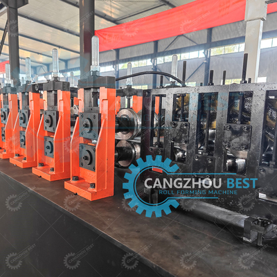 فولاد ضخامت 0.8mm تفاوت ابراز شاتر درب رولینگ پروفایل رول ماشین ساخت
