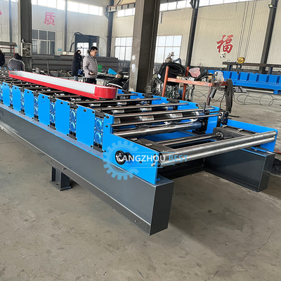 1220mm سیم پیچ عرض Tr4 ورق سقف دستگاه نورد پروفیل فولادی