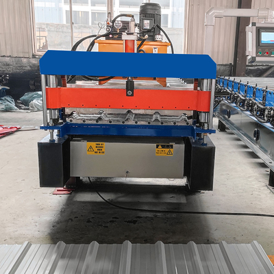 ماشین ساخت رول ورق سقف برای ضخامت مواد PPGI و GI 0.2-0.8mm