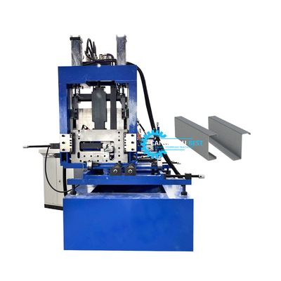 کنترل PLC C Z U ماشین شکل گیری رول پرلین و برش هیدرولیک