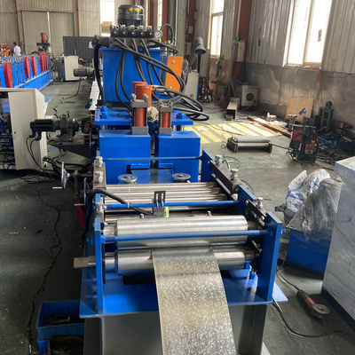 0.8-1.2mm خود قفل دو سر درب فریم رول شکل گیری ماشین