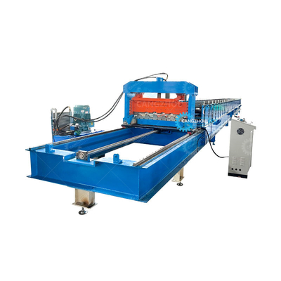 سیستم کنترل PLC ماشین ساخت رول کف عرشه 1250mm عرض برای ساخت ورق عرشه