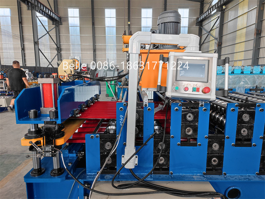 دلتای PLC 15-20m/Min سرعت دو لایه رول ماشین ساخت کاربر دوستانه طراحی