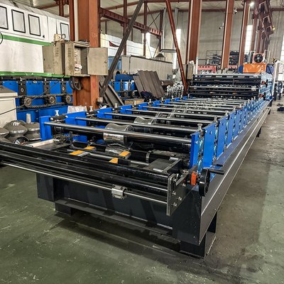 0.25-0.6mm ضخامت ماشین شکل گیری رول سه لایه 5.5Kw قدرت موتور اصلی