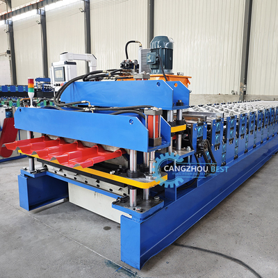 دستگاه شکل گیری رول دو لایه 8-12m / min سرعت سریع