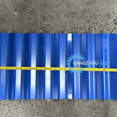 0.6mm ماشین ساخت ورق سقف توسط دلتا PLC برای پروژه های بزرگ