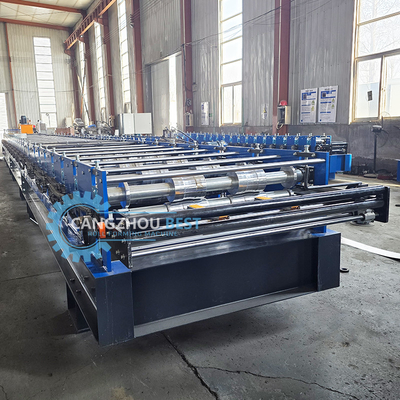 اندونزی Poular 980 Klip Lock Profile Roof Sheet Roll Forming Machine ماشین ساخت ورق سقف