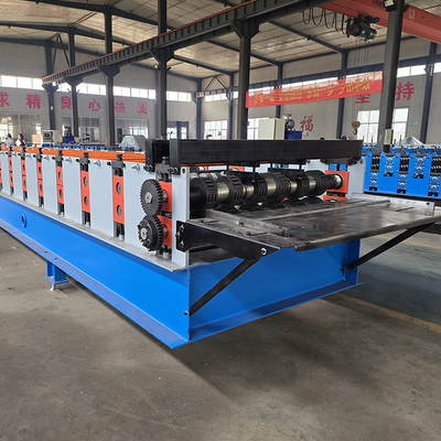 دستگاه فرم‌دهی رول عرشه کف 1250 میلی‌متر کنترل PLC 22 کیلووات