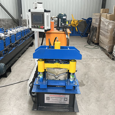 دستگاه فرم دهی رول تاج پروفیل فولادی با ولتاژ 380 ولت، 14 ردیف غلتک و هیدرولیک 40# برای طراحی ورق شیروانی IBR