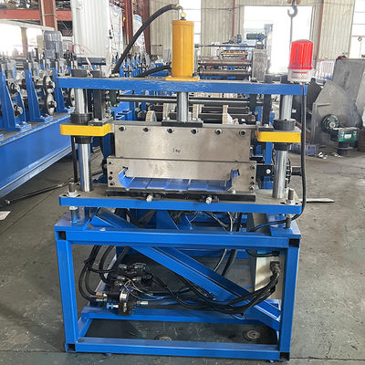 دستگاه رول فرمینگ ورق سقف پرتابل فولادی رنگی Kr18 با درز ایستاده