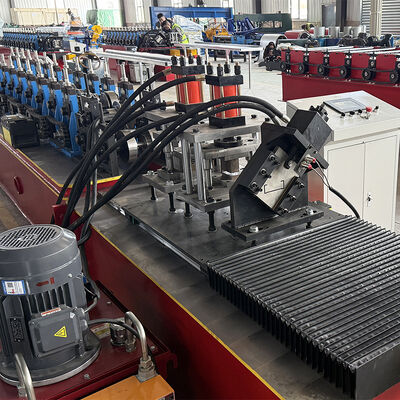 تغییر خودکار اندازه با سرعت بالا پروفیل CU پرنده رول برش دستگاه شکل دهی