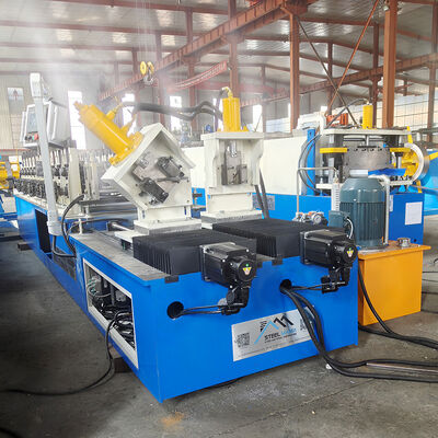 دستگاه شکل دهی رول گل میخ و مسیر دو خط پر سرعت پروفیل قطبی مکزیک