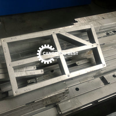 ویلای فولاد سبک سرعت بالا 7.5kw ساختمان 35m / min ماشین فولاد سبک
