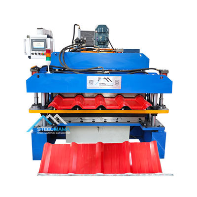 دستگاه ساخت ورق و رول با پروفایل دوگانه کنترل شده توسط PLC