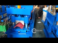 0.4 میلی متر رنگی فولادی تایل سقف پشته رول دستگاه شکل دهی Ce