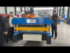 دستگاه رول فرمینگ ورق سقفی سیستم کنترل PLC تک لایه مکزیک